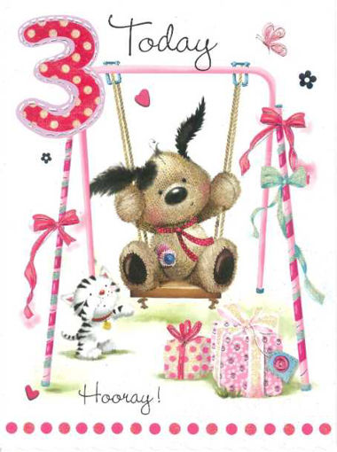 Picture of 3RD BIRTHDAY CARD